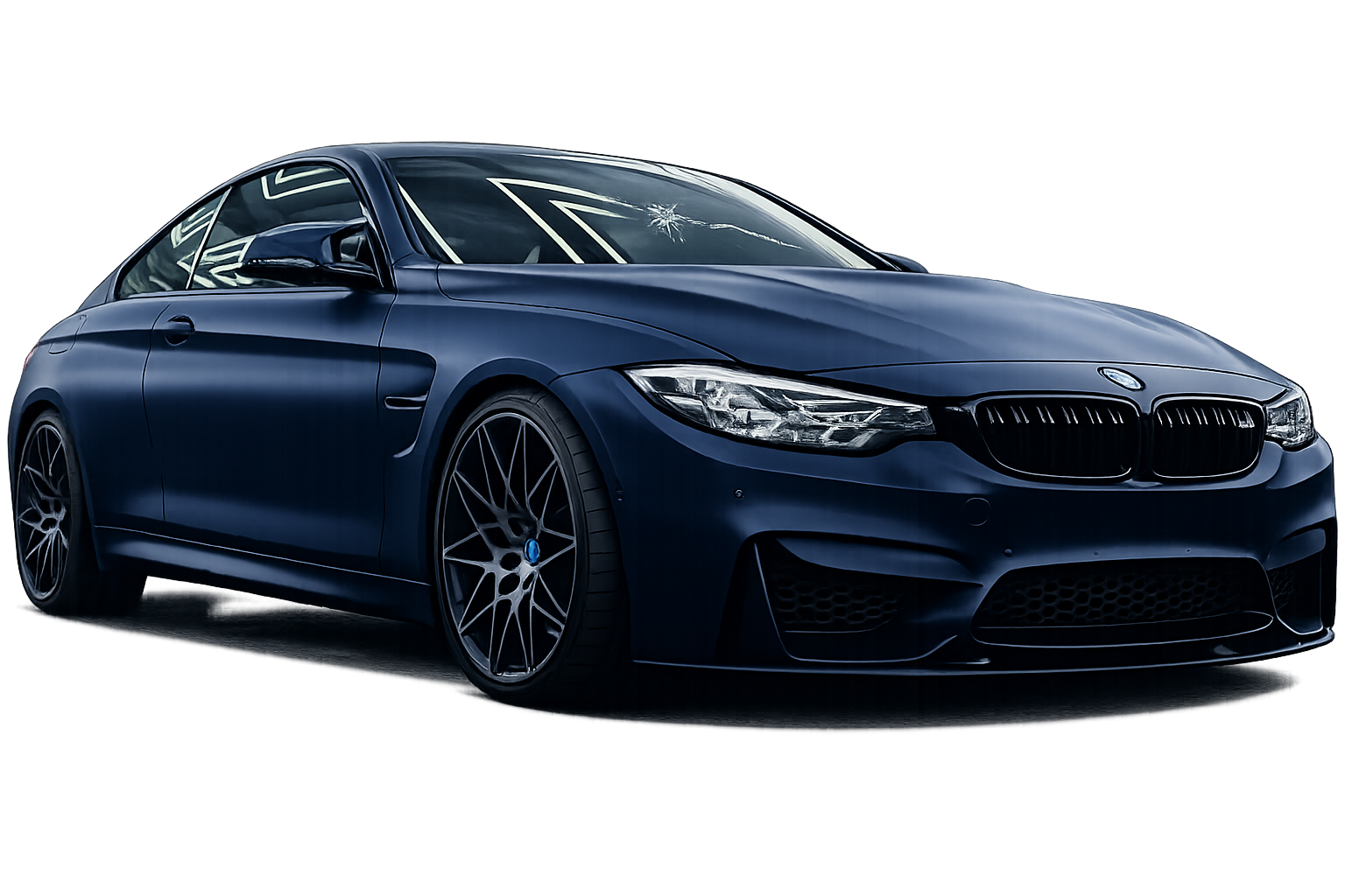 Matte Navy Blue BMW M4